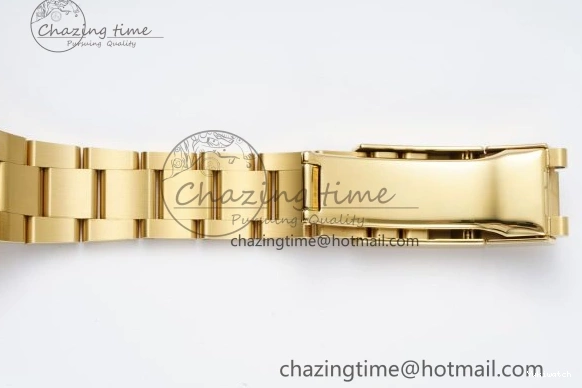 1:1 BTF Best SA4130 Daytona Black YG Bracelet Edition on 116508 YG Dial 0109